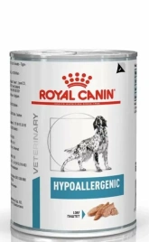 Влажный диетический корм Royal Canin Hypoallergenic Canine для собак при пищевой аллергии, паштет, 400 г х 12 шт