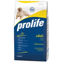 Prolife Dog Adult Large Breed сухой корм для собак крупных пород с курицей и рисом - 3 кг