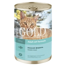 Влажный корм Nero Gold  для кошек "Нежная форель", 415 г