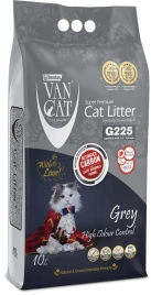 Van Cat комкующийся наполнитель без пыли с ароматом активированный уголь, без пыли, 10 л