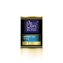 Clan De File влажный корм для собак с гусем в консервах - 340 г