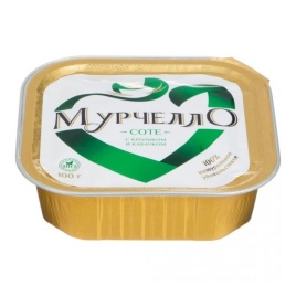 Мурчелло влажный корм для кошек соте с кроликом и кабачком 100 г