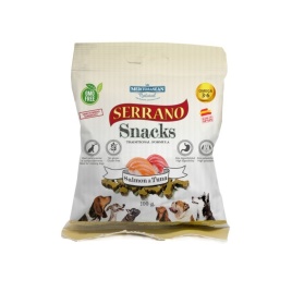 Serrano Snacks лакомство для собак, снеки из лосося и тунца - 100 г