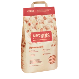 Наполнитель Napkins древесный наполнитель, 22.5 л