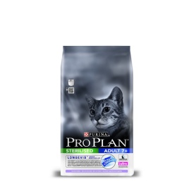 Cухой корм Pro Plan Cat Senior 7+ Sterilised Longevis для стерилизованных кошек старше 7 лет с индейкой - 1,5 кг