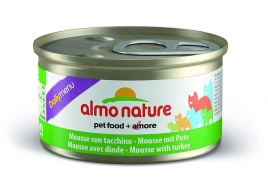 Almo Nature Daily Menu Adult Cat Mousse Turkey консервы нежный мусс для взрослых кошек меню с индейкой - 85 г