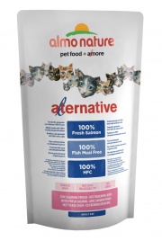 Almo Nature Alternative Adult Cat Salmon and Rice сухой корм для кошек с лососем и рисом - 750 гр