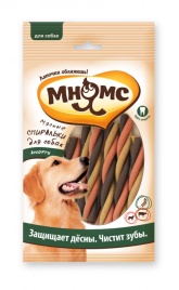 Мнямс Мясные спиральки для собак ассорти 6 шт х 20 г