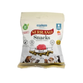 Serrano Snacks лакомство для собак, снеки из говядины - 100 г