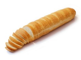 Батон 250г. Бутербродный уп. нарезка