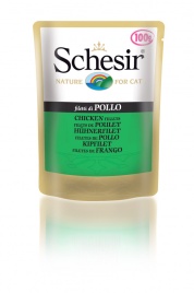 Schesir для кошек в паучах с филе цыпленка - 100 г