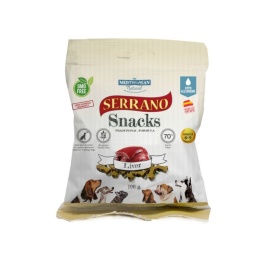 Serrano Snacks лакомство для собак с высокой активностью, снеки с печенью - 100 г