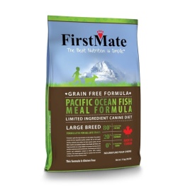 FirstMate Pacific Ocean Fish Meal Large Breed сухой беззерновой корм для взрослых собак крупных пород с рыбой 20 кг