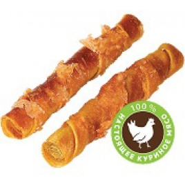 ДЕРЕВЕНСКИЕ ЛАКОМСТВА 100 % Мяса Куриные твистеры 2 шт 90 гр