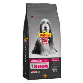 Babin Plus сухой корм для собак средних и крупных пород с лососем - 12,5 кг