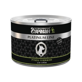 Четвероногий Гурман Platinum line рубец говяжий в желе 500 г