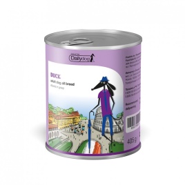Dailydog casual Консервы для собак кусочки утки в соусе - 405гр