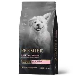 Сухой корм Premier Dog Turkey PUPPY для щенков всех пород свежее мясо индейка 10 кг