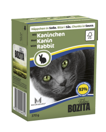 Bozita кусочки в соусе со вкусом кролика для кошек - 370 г