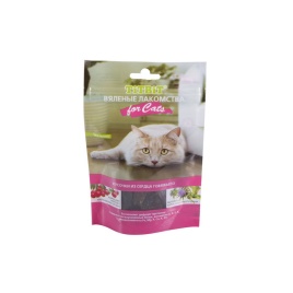 TiTBiT for Cats вяленые лакомства с говяжьим сердцем
