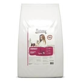 Сухой корм Karmy Adult для взрослых кошек с курицей 1.5 кг
