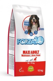 Forza10 Maintenance для взрослых собак крупных пород с олениной и молодым картофелем - 15 кг