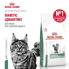 Сухой корм Royal Canin Diabetiс для кошек, 350 г