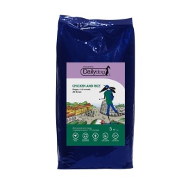 Dailydog Casual Dog Puppy All Breed Chicken and Rice сухой корм для щенков с курицей и рисом - 3 кг