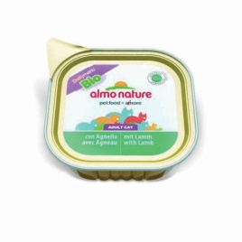 Almo Nature Daily Menu Bio Adult Cat Lamb паштет для взрослых кошек био-меню с ягненком - 100 г