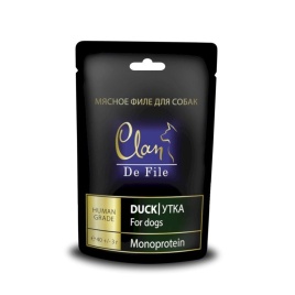 Clan De File лакомство для собак с уткой - 40 г