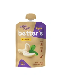 Десерт " Better's" Кешью 120гр