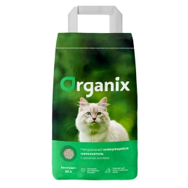 Наполнитель Organix комкующийся с ароматом алоэ вера, 24 л