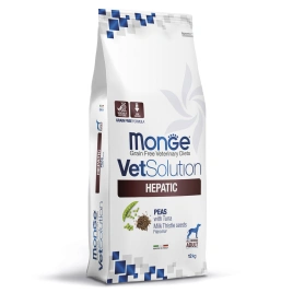 Диетический корм Monge VetSolution Dog Hepatic для собак, при заболеваниях печени, 12 кг