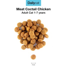 Dailycat Casual Line Meat Cocktail with Chicken корм для кошек мясной коктейль с курицей 3 кг