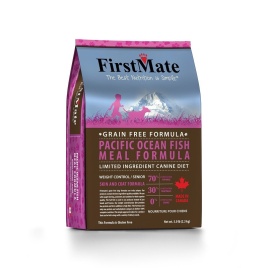 FirstMate Pacific Ocean Fish Meal Weight Control сухой беззерновой низкокалорийный корм для пожилых собак и собак, склонных к ожирению - 2,3 кг