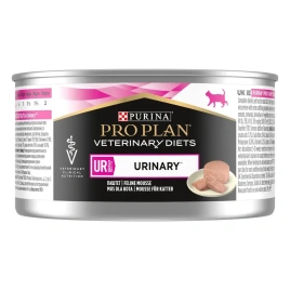 Влажный корм Purina Pro Plan Veterinary Diets UR Urinary для кошек при болезнях МПС, с индейкой, 195 г