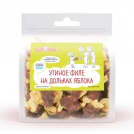 Dog Fest Утиное филе на дольках яблока для собак 500 г