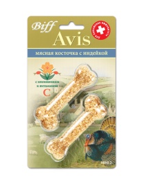 Titbit косточка Avis с индейкой mini 2