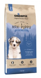 Chicopee CNL Maxi Puppy Poultry & Millet сухой корм для щенков крупных пород с птицей и просом - 15 кг