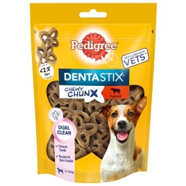 Pedigree Denta Stix лакомство для собак мелких пород в форме жевательных кусочков со вкусом говядины 68 г