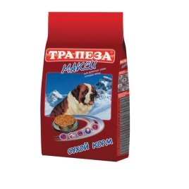 Трапеза Макси сухой корм для собак с говядиной - 2,5 кг