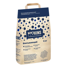 Наполнитель Napkins впитывающий, 12л