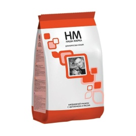 Наша Марка сухой корм для взрослых кошек с цыплёнком и рисом 2 кг