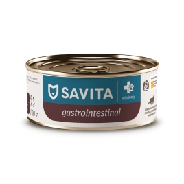 Влажный корм SAVITA Preventive Line Gastrointestinal для взрослых кошек при расстройствах пищеварения, 100 г