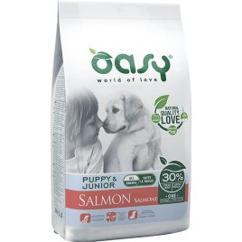 Oasy Dry Dog OAP Puppy All Breed сухой корм для щенков всех пород с лососем