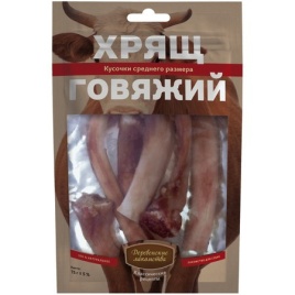 Деревенские лакомства Хрящ говяжий средний размер - 75 г