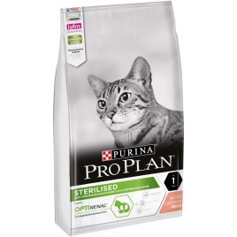Сухой корм Pro Plan Cat Adult Sterilised для стерилизованных кошек с лососем - 7 кг