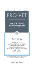 PRO-VET Struvite корм для кошек всех пород для профилактики и лечения мочекаменной болезни 750 гр