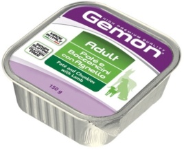 Gemon dog для собак паштет с кроликом 150 г