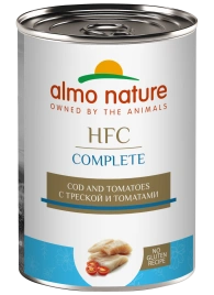 Влажный корм Almo Nature для собак с треской и томатами, 100 г